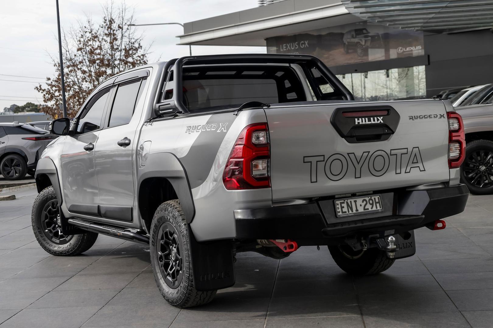 2021 Toyota Hilux Rugged X in Silver