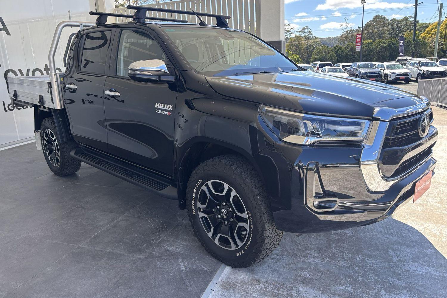 2021 Toyota Hilux SR5 in Black