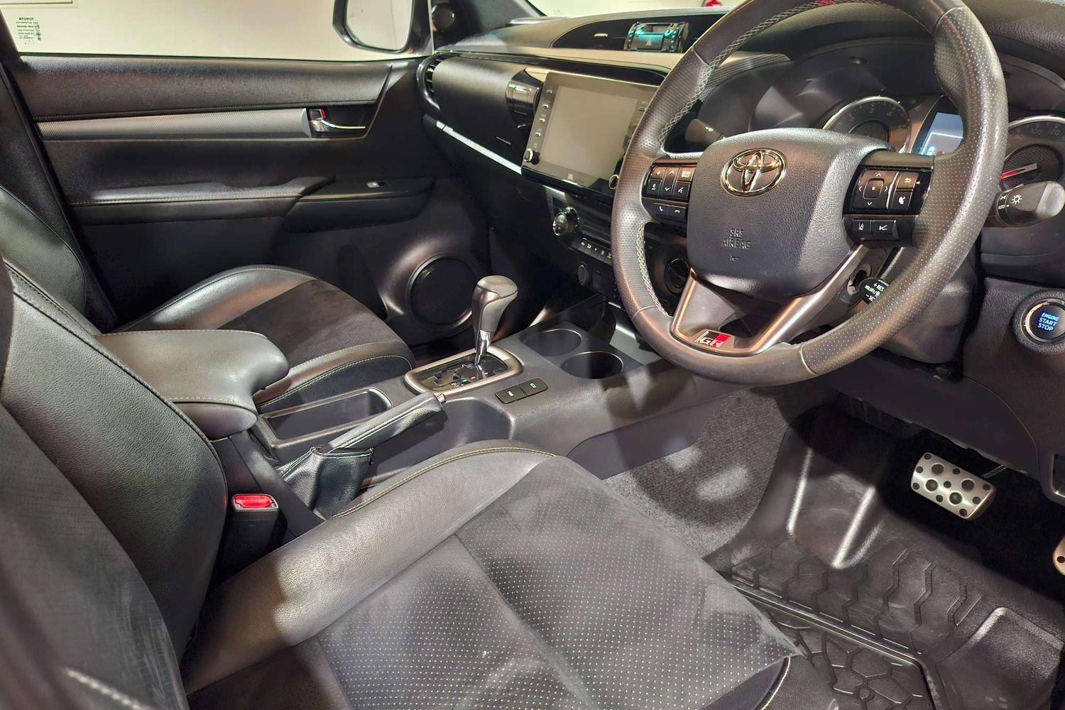 2023 Toyota Hilux GR-S in Black