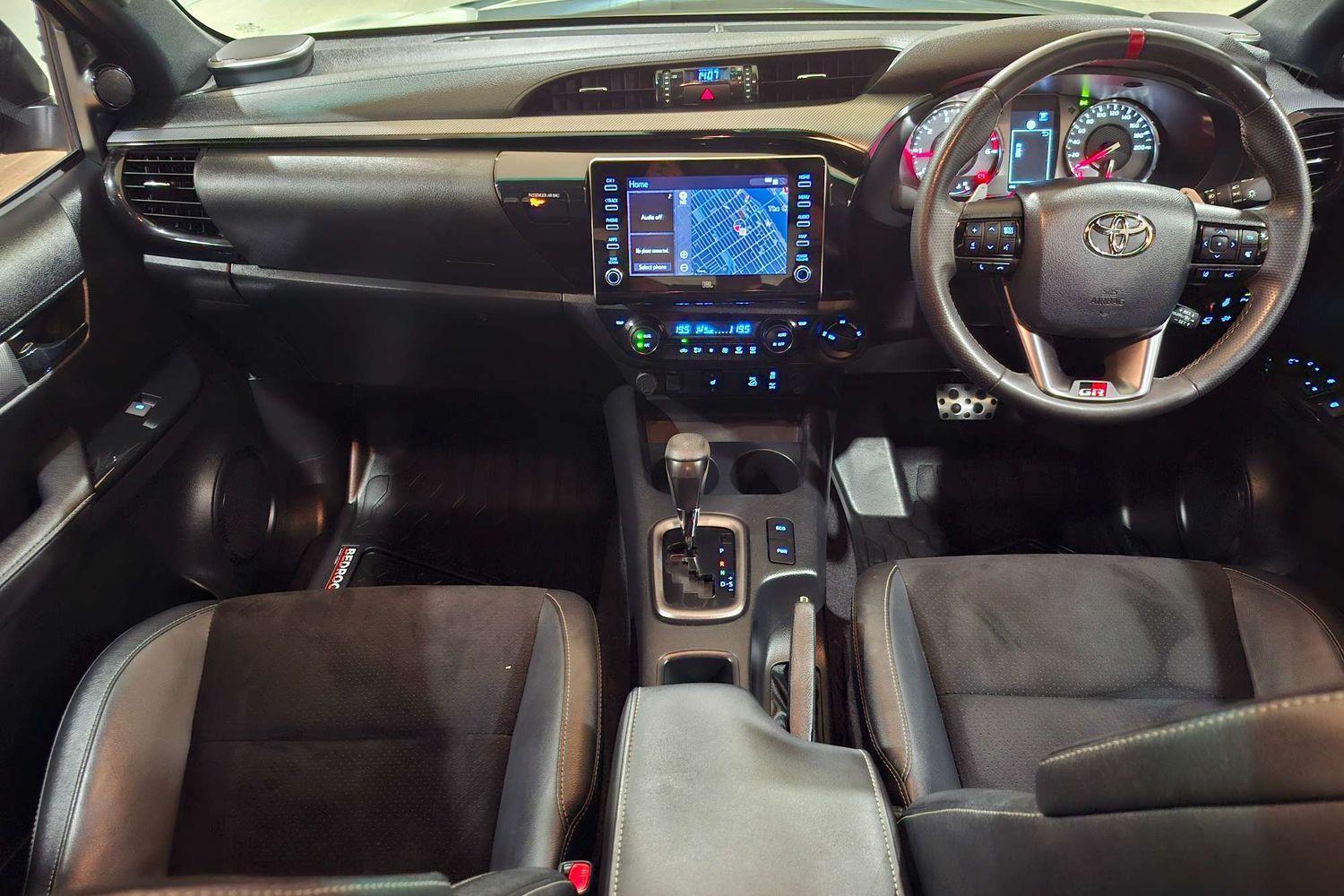 2023 Toyota Hilux GR-S in Black