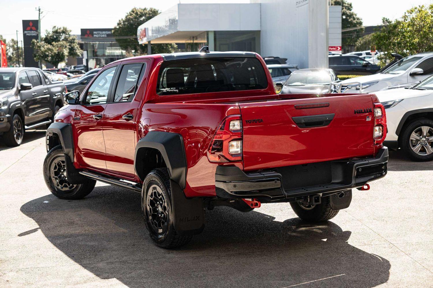 2025 Toyota Hilux GR-S in Two Tone Red