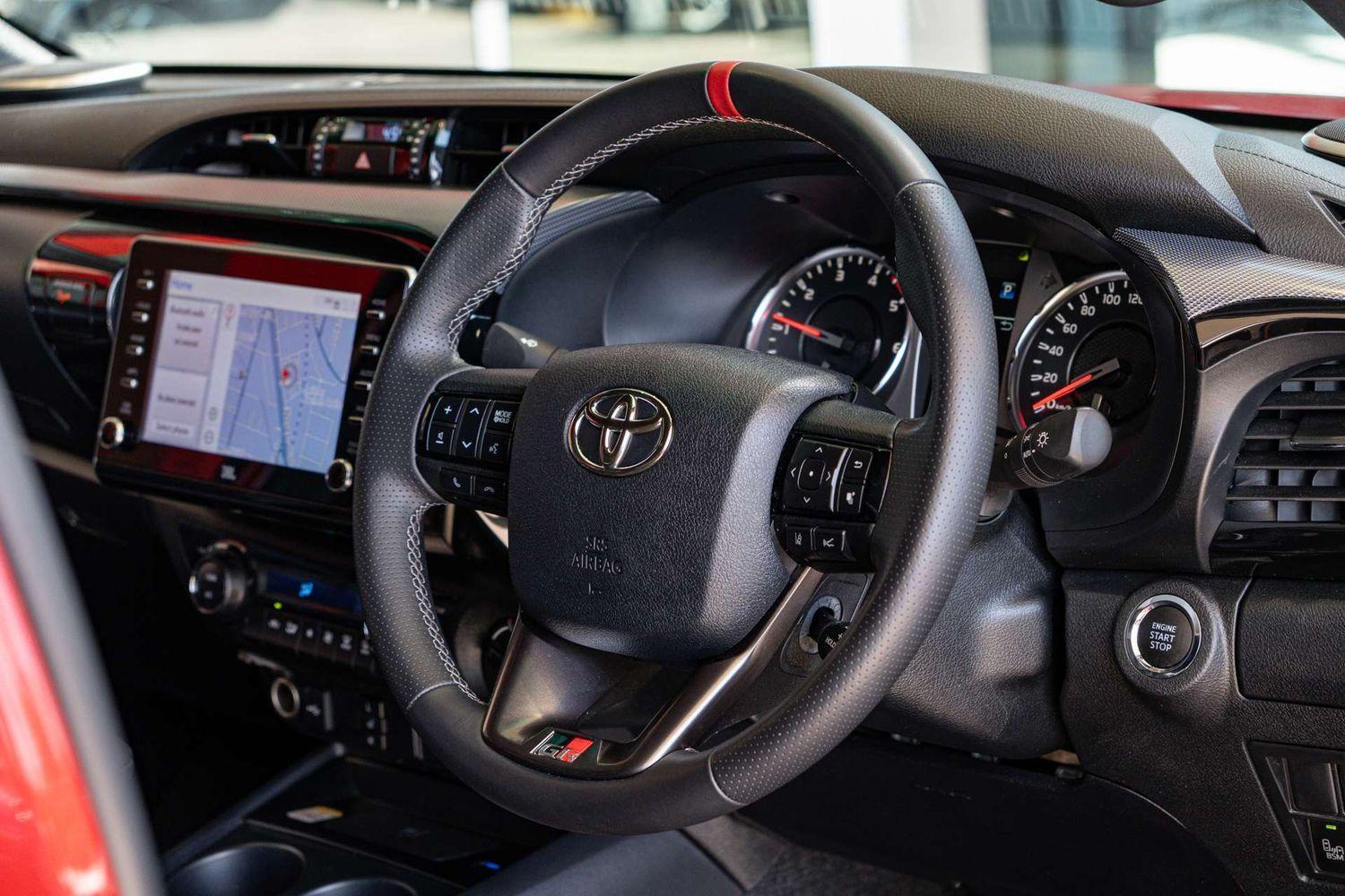 2025 Toyota Hilux GR-S in Two Tone Red