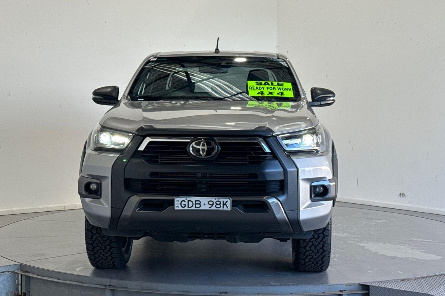 2021 Toyota Hilux Rogue in Silver