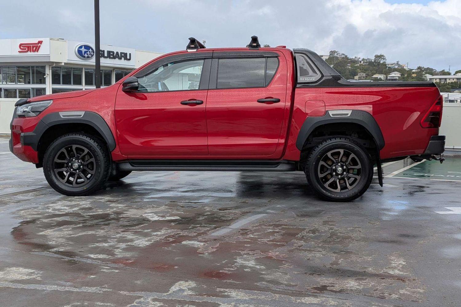 2021 Toyota Hilux Rogue in Red