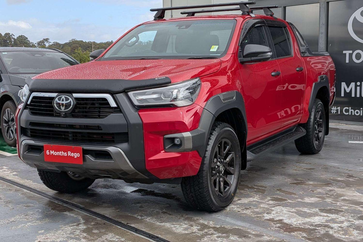 2021 Toyota Hilux Rogue in Red