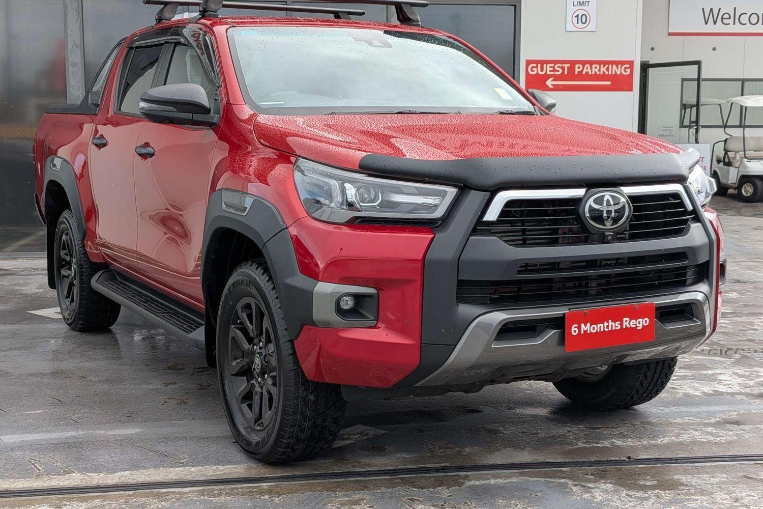 2021 Toyota Hilux Rogue in Red