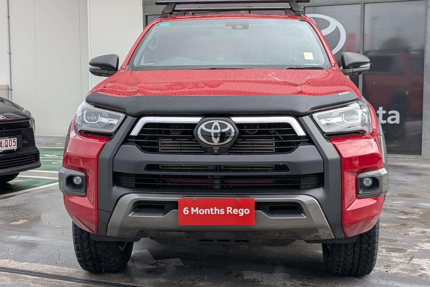 2021 Toyota Hilux Rogue in Red