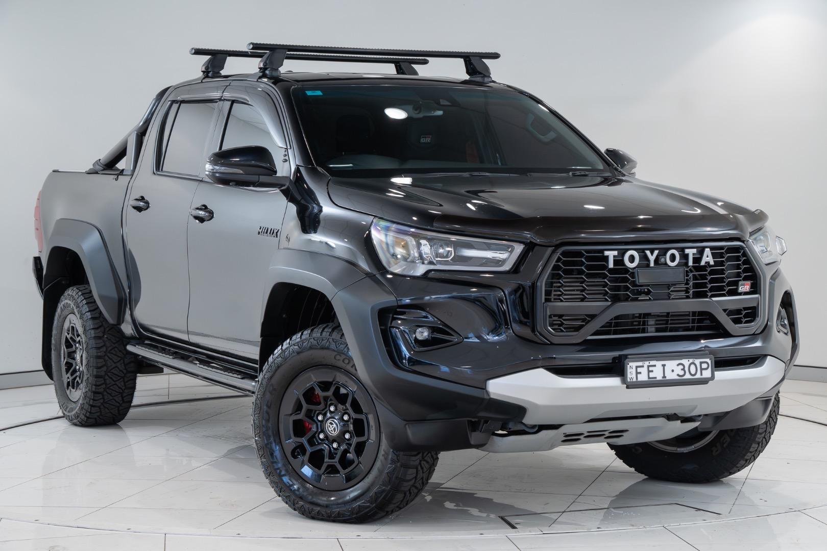 2023 Toyota Hilux GR-S in Black
