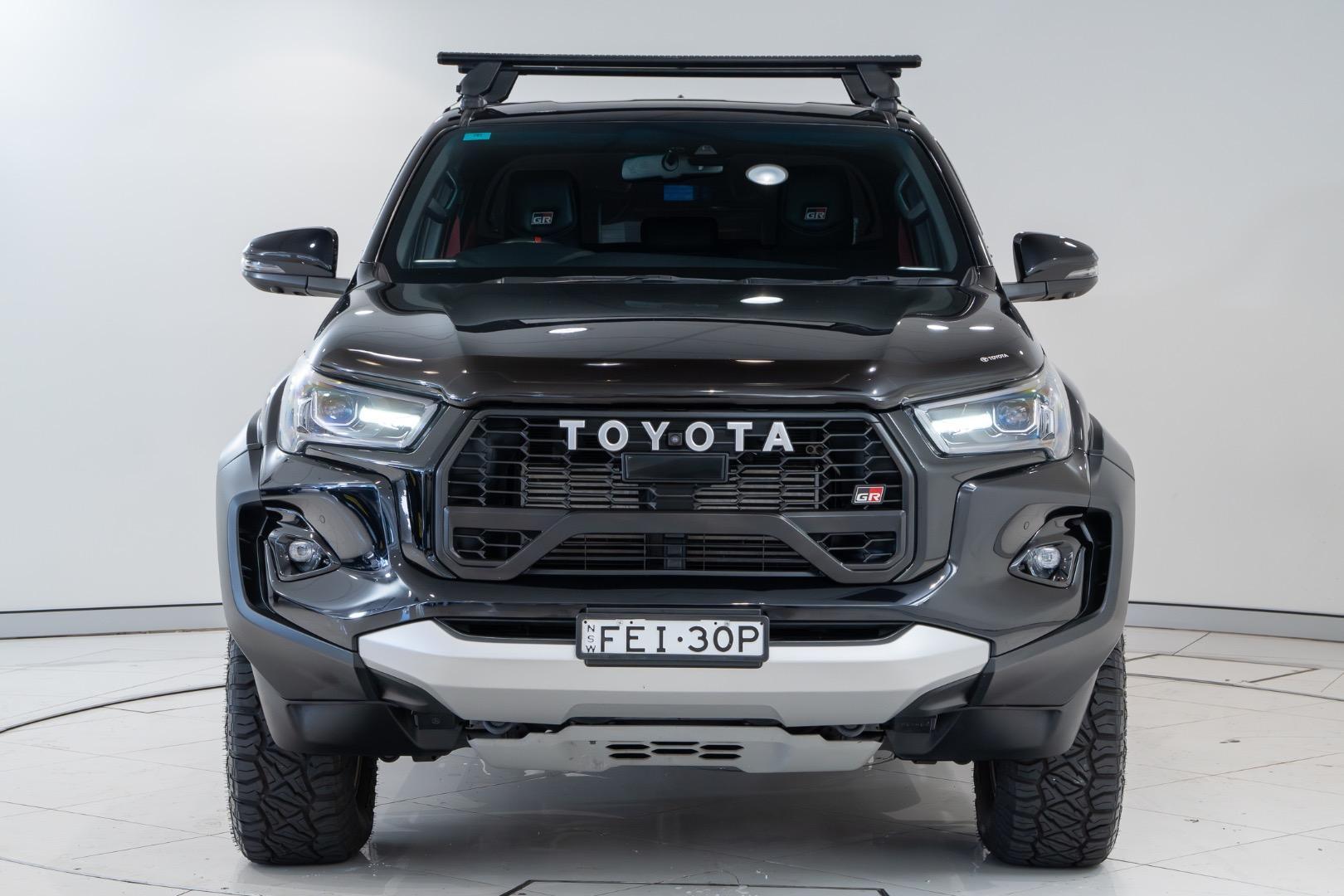 2023 Toyota Hilux GR-S in Black