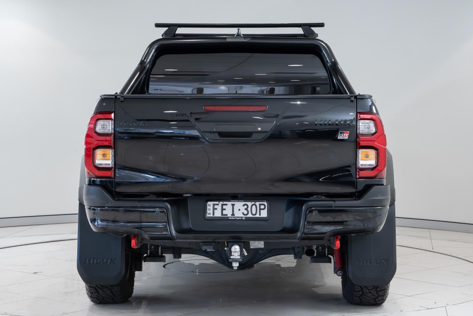 2023 Toyota Hilux GR-S in Black