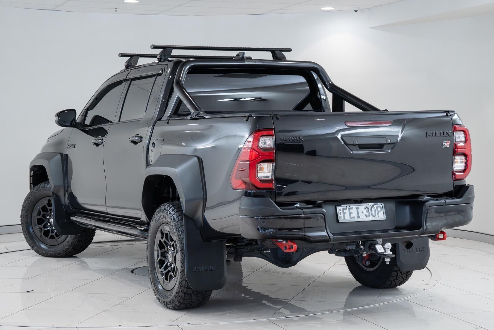 2023 Toyota Hilux GR-S in Black