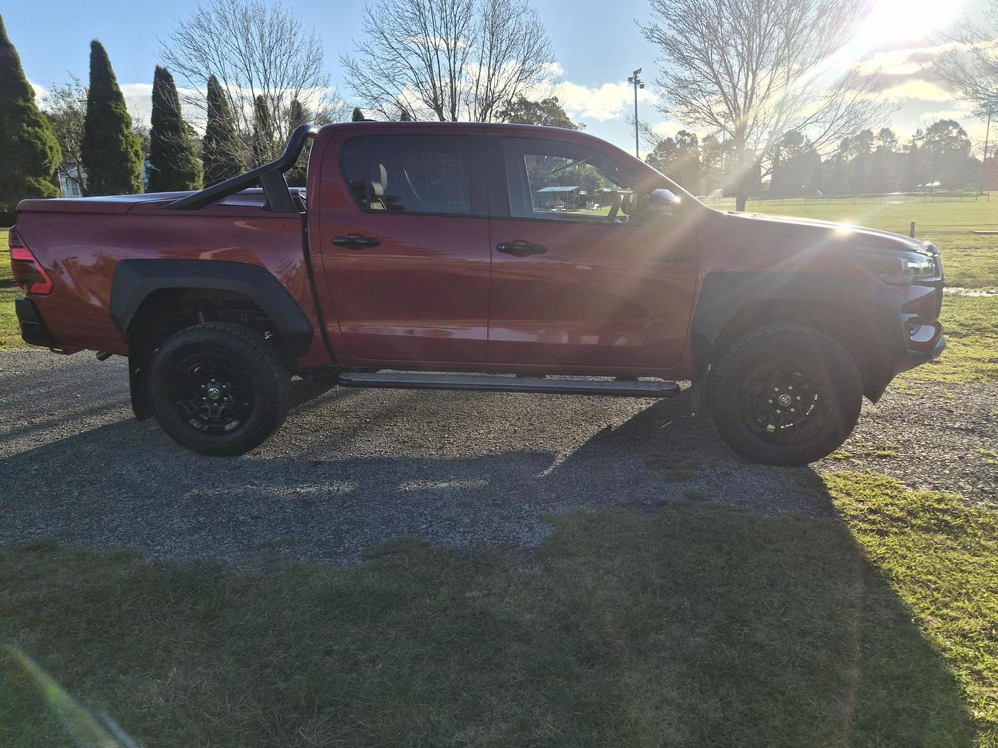 2023 Toyota Hilux GR-S in Two Tone Red