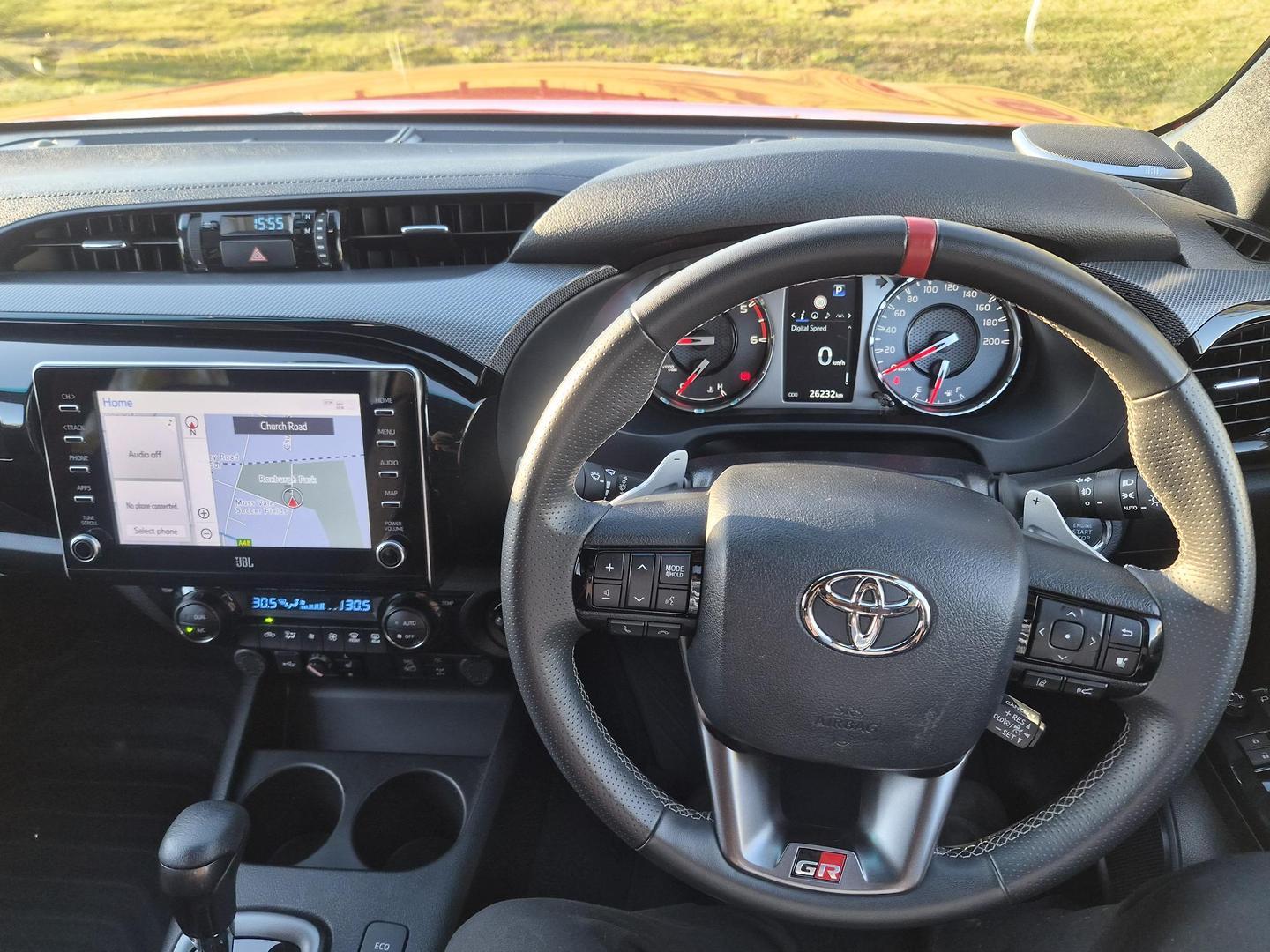 2023 Toyota Hilux GR-S in Two Tone Red