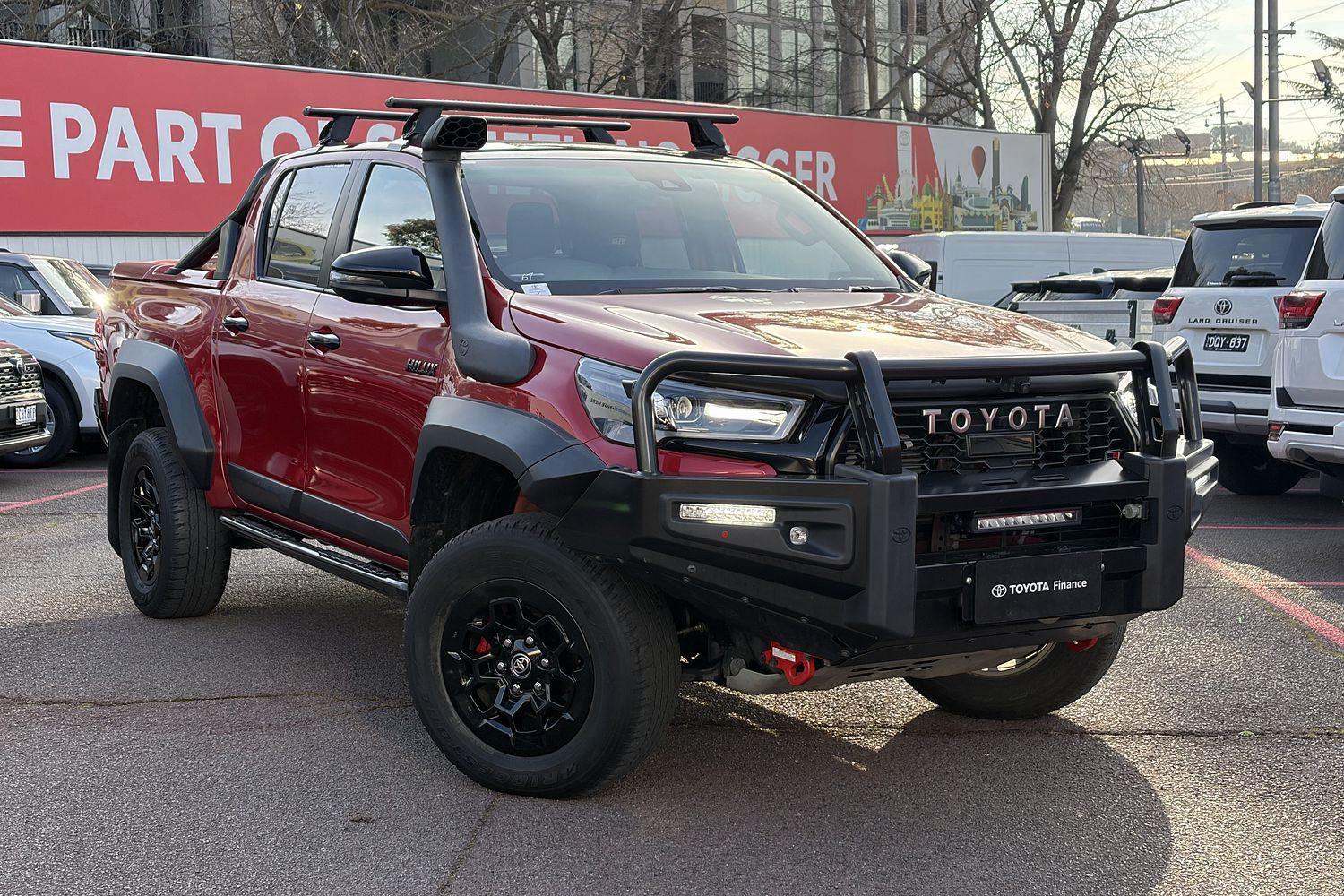 2024 Toyota Hilux GR-S in Two Tone Red