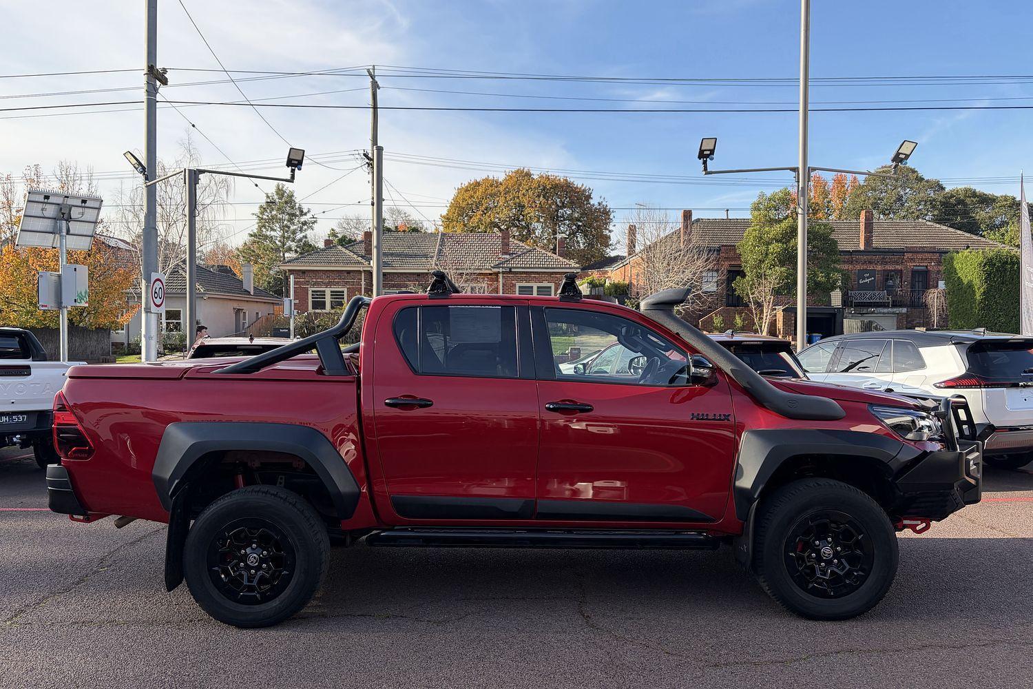 2024 Toyota Hilux GR-S in Two Tone Red