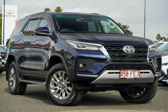 2022 Toyota Fortuner Crusade in Blue