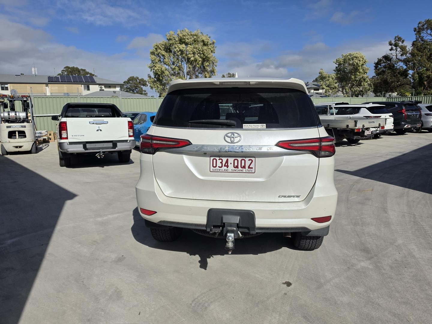 2021 Toyota Fortuner Crusade in White