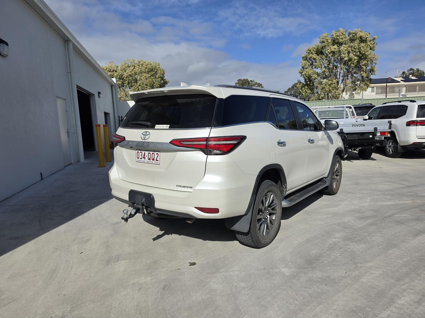 2021 Toyota Fortuner Crusade in White