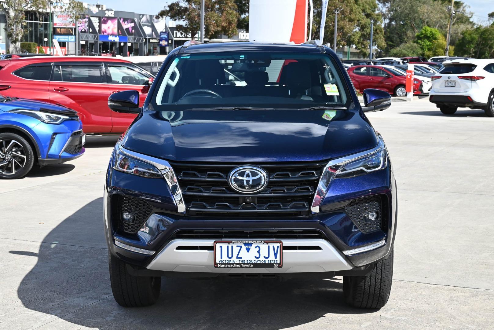 2021 Toyota Fortuner Crusade in Blue
