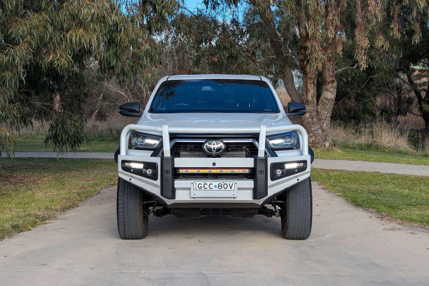 2024 Toyota Hilux Rogue in White