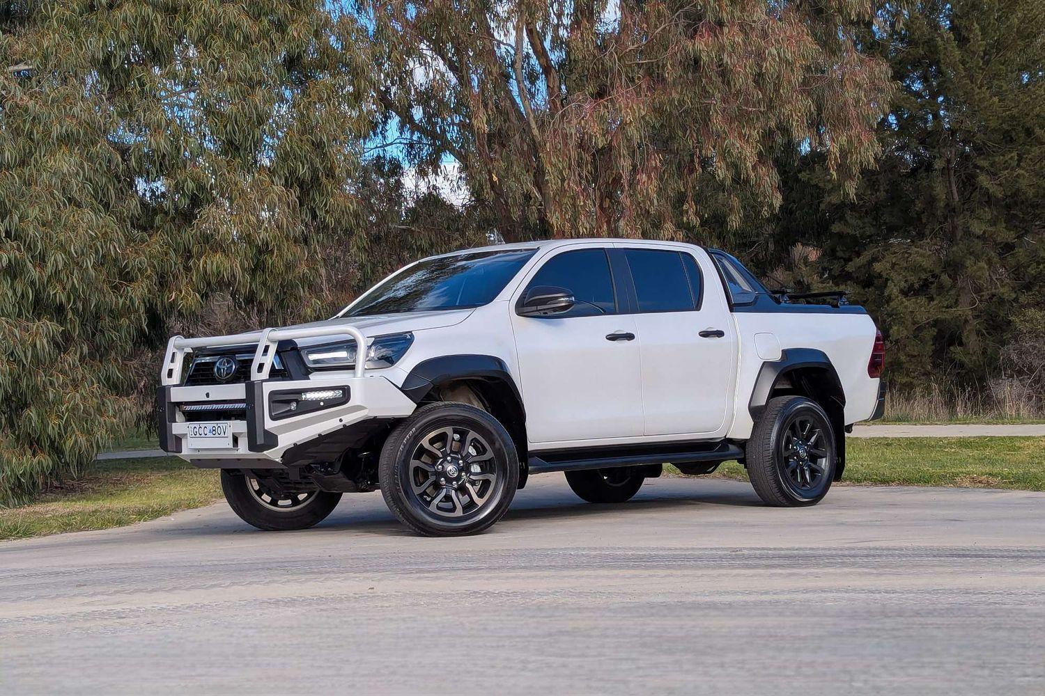 2024 Toyota Hilux Rogue in White