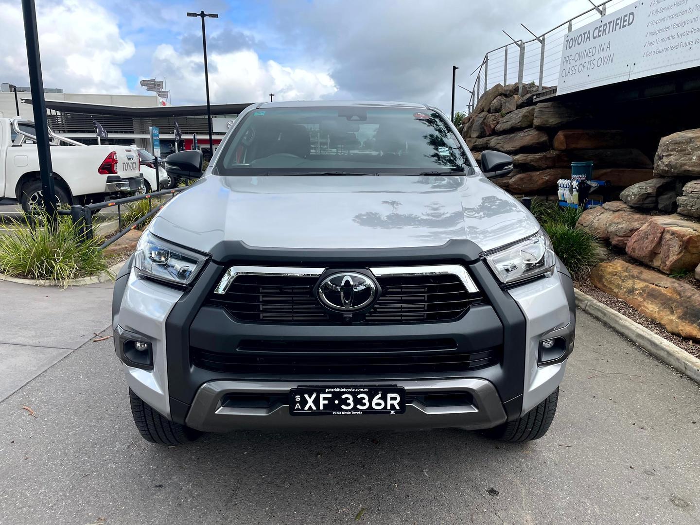 2025 Toyota Hilux Rogue in Silver