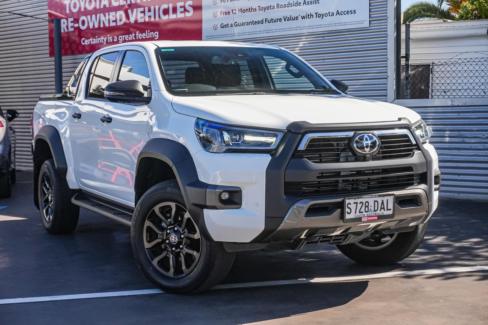 2024 Toyota Hilux Rogue in White