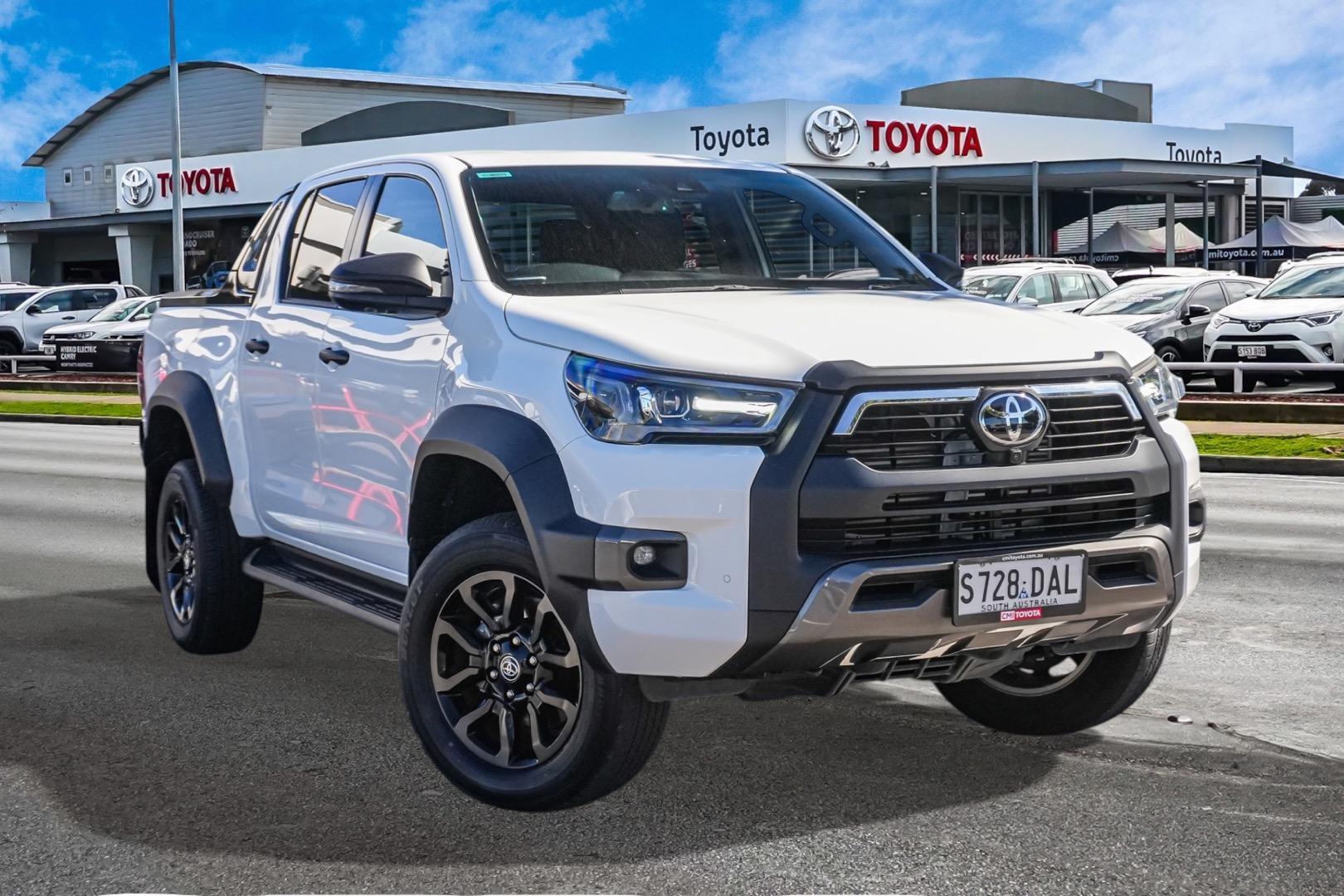 2024 Toyota Hilux Rogue in White
