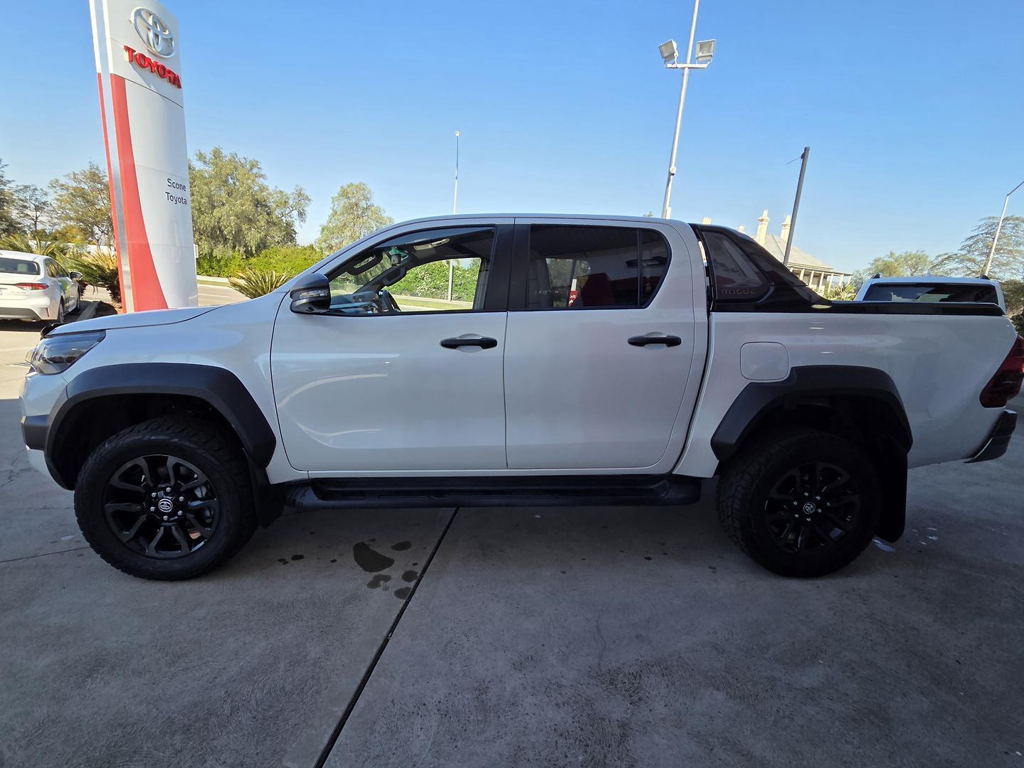 2024 Toyota Hilux Rogue in White