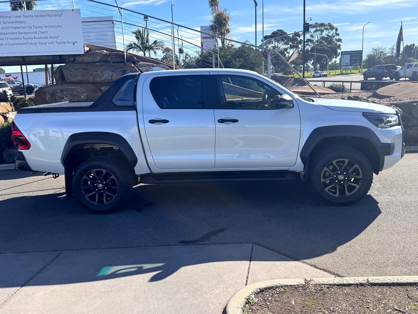 2024 Toyota Hilux Rogue in White