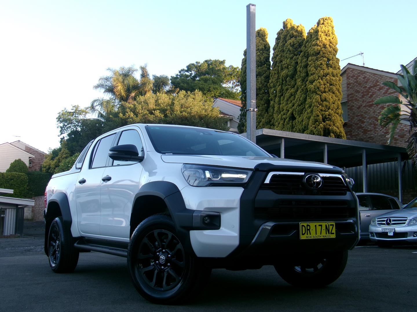 2024 Toyota Hilux Rogue in White