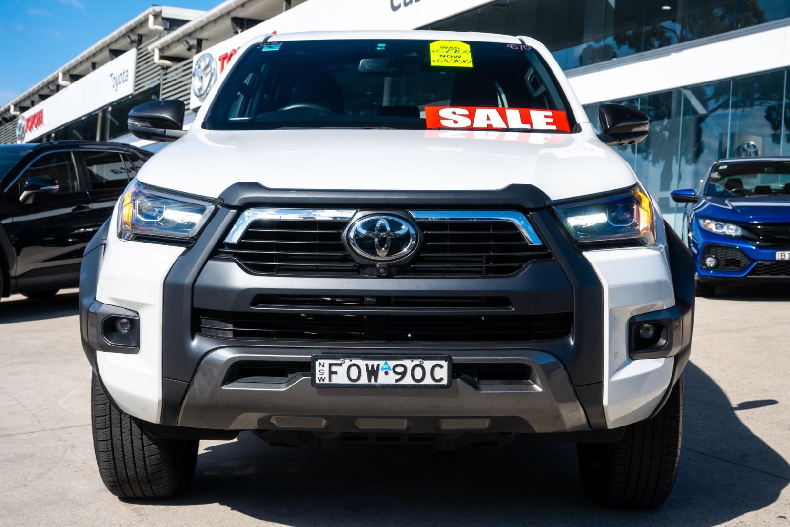 2024 Toyota Hilux Rogue in White