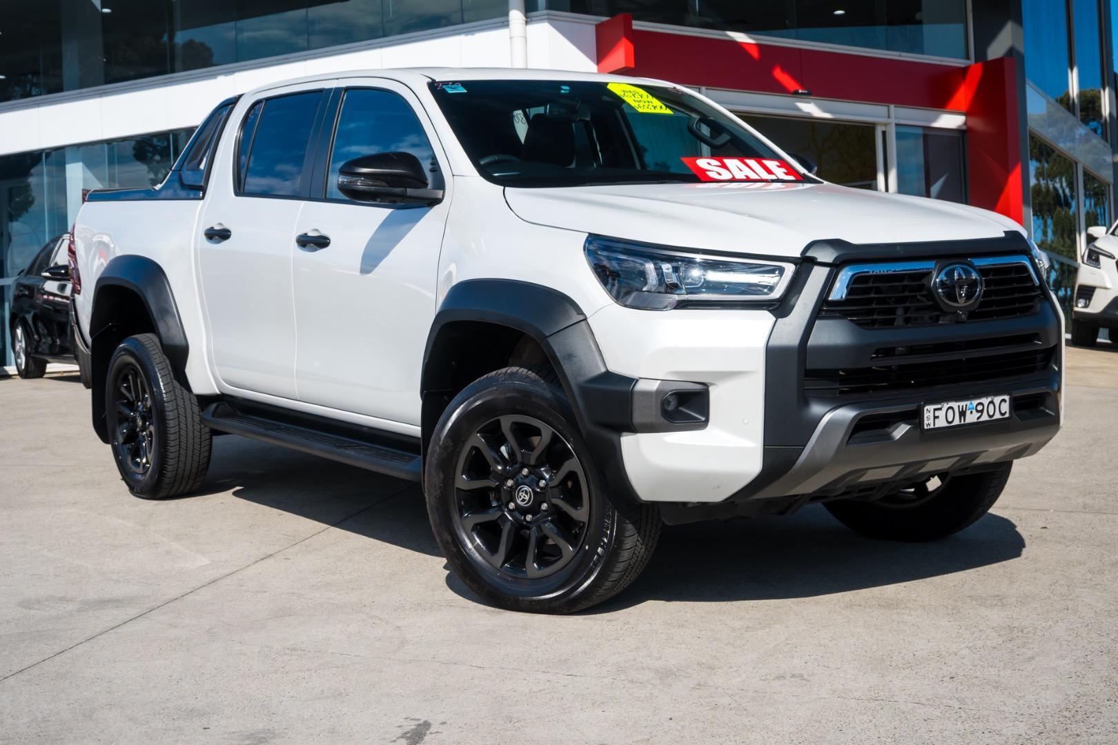 2024 Toyota Hilux Rogue in White