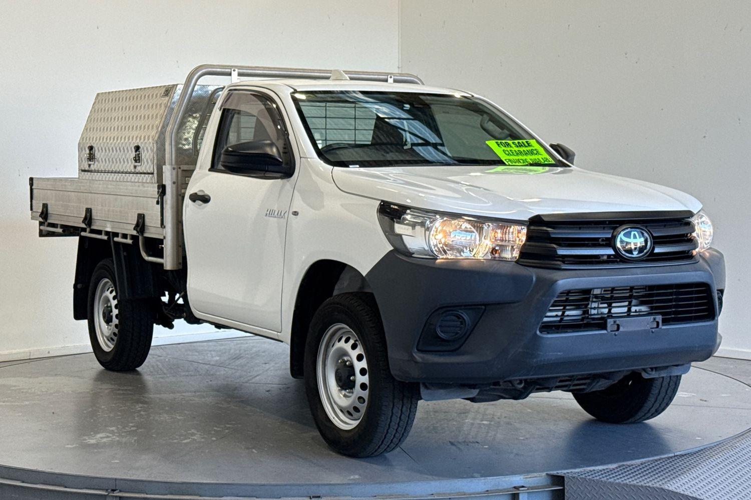 2022 Toyota Hilux Workmate in White