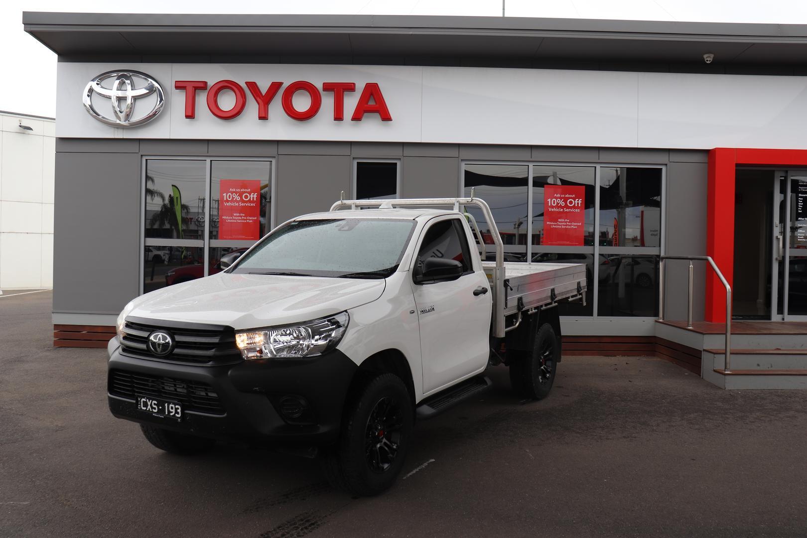 2024 Toyota Hilux Workmate in White
