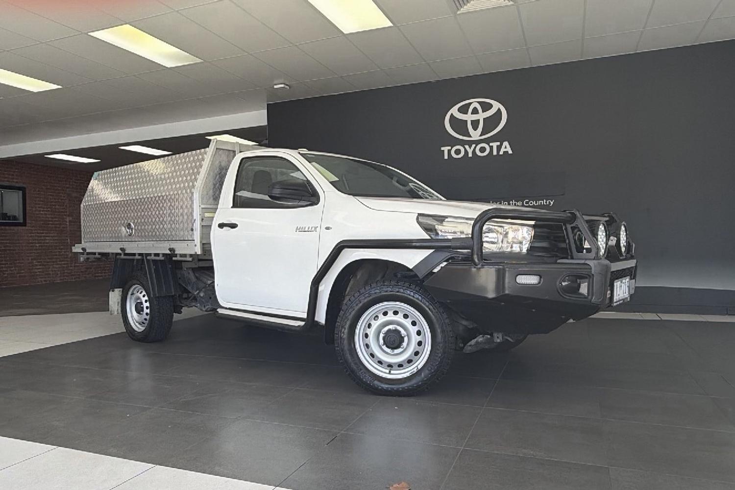 2021 Toyota Hilux Workmate in White