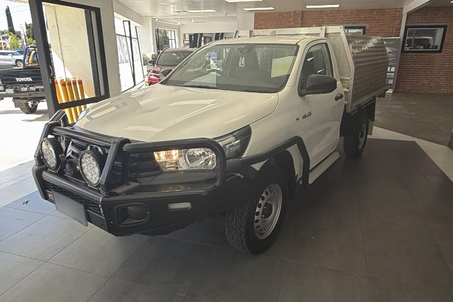 2021 Toyota Hilux Workmate in White