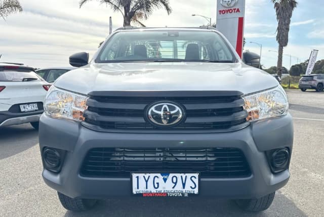 2023 Toyota Hilux Workmate in White
