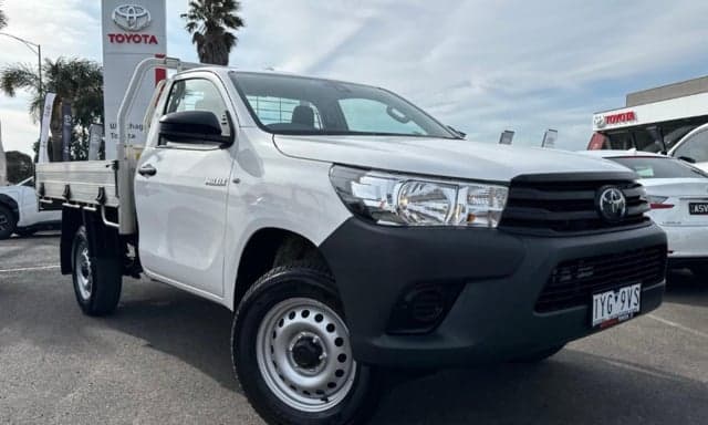 2023 Toyota Hilux Workmate in White
