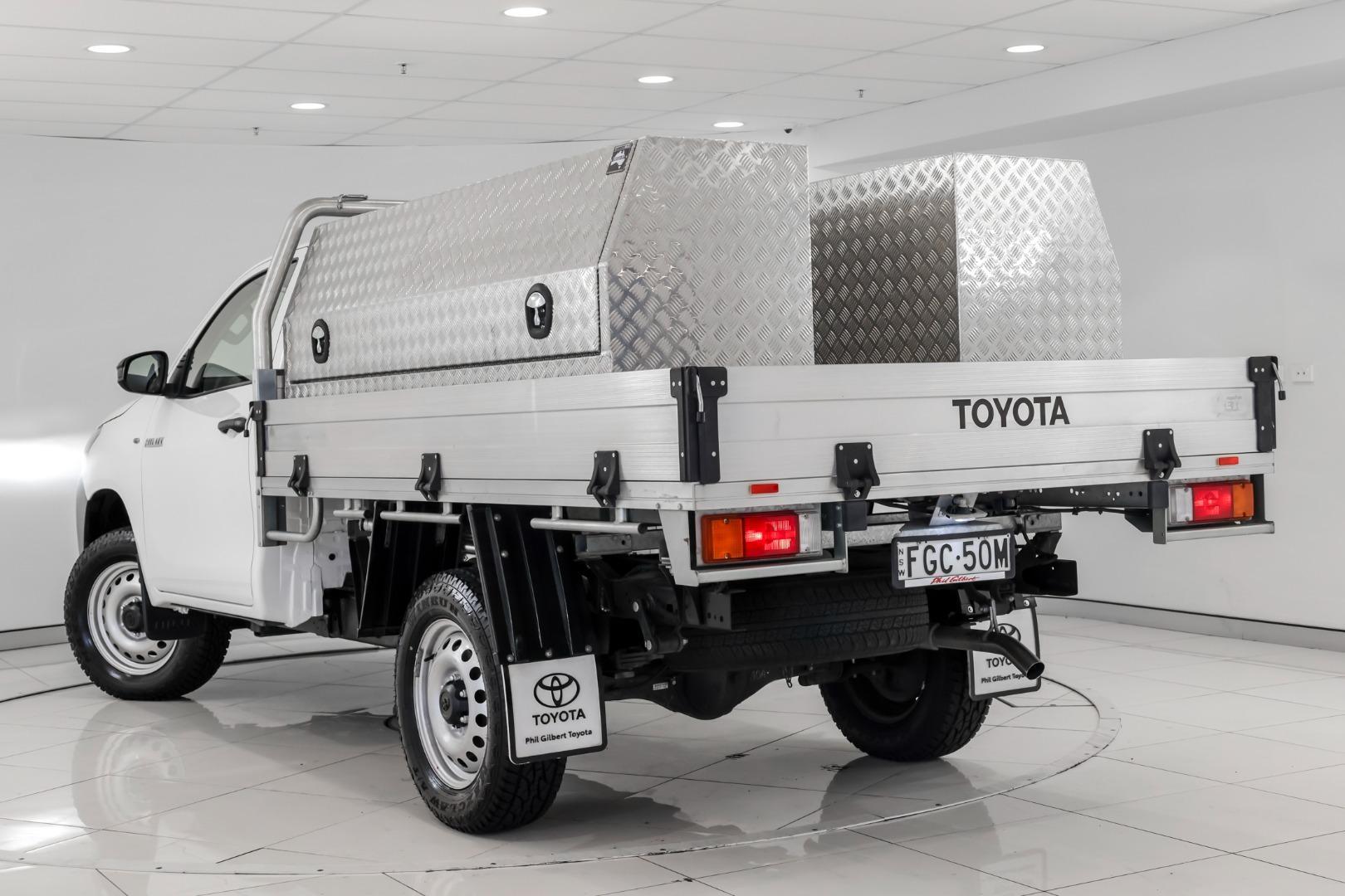 2023 Toyota Hilux Workmate in White