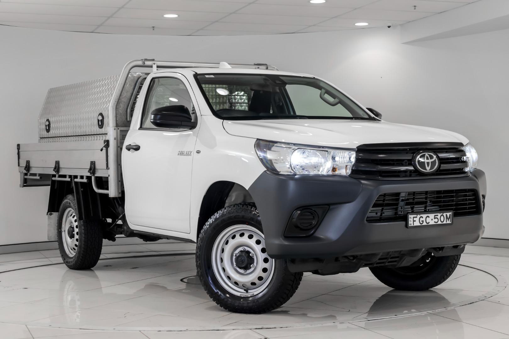 2023 Toyota Hilux Workmate in White