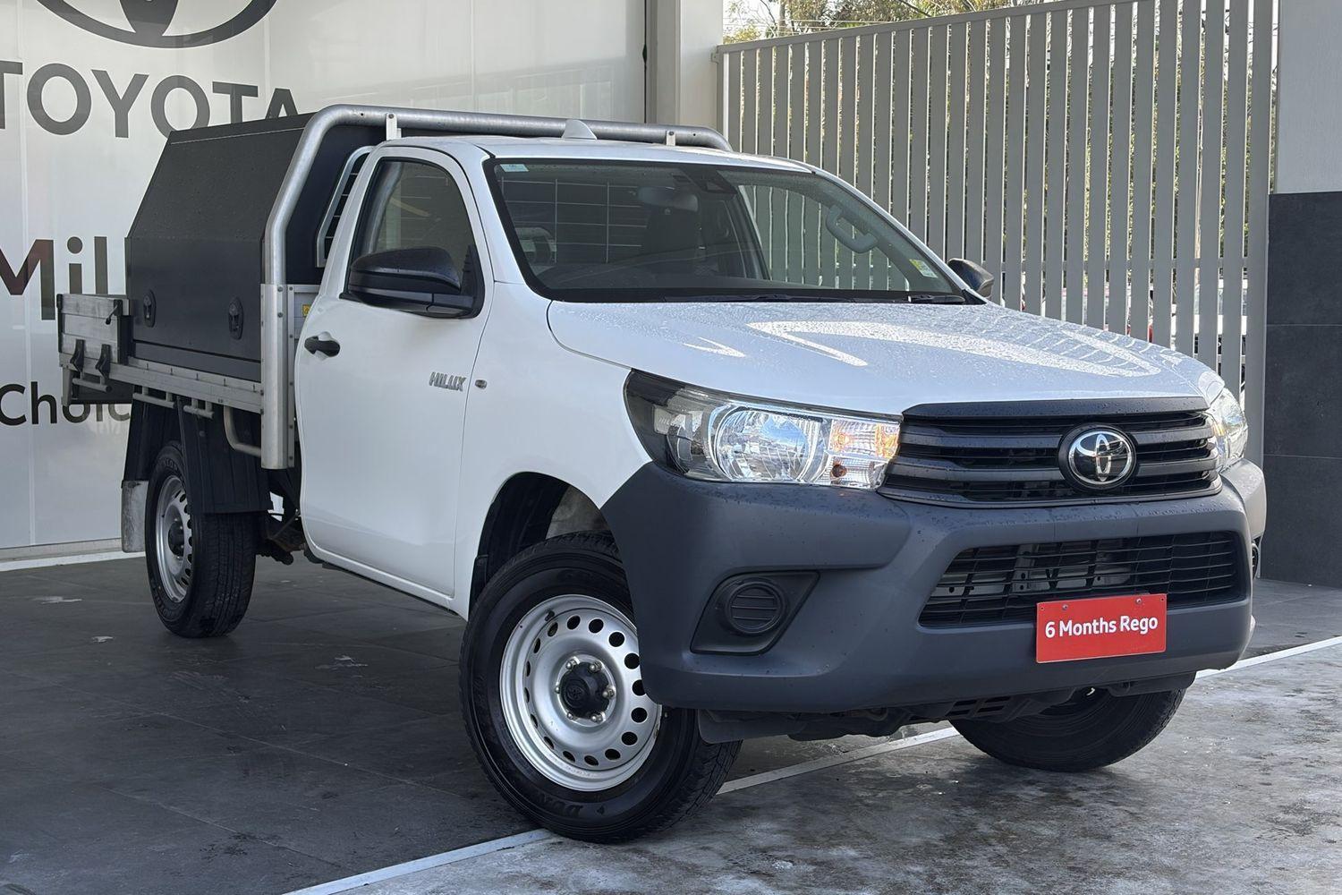 2023 Toyota Hilux Workmate in White