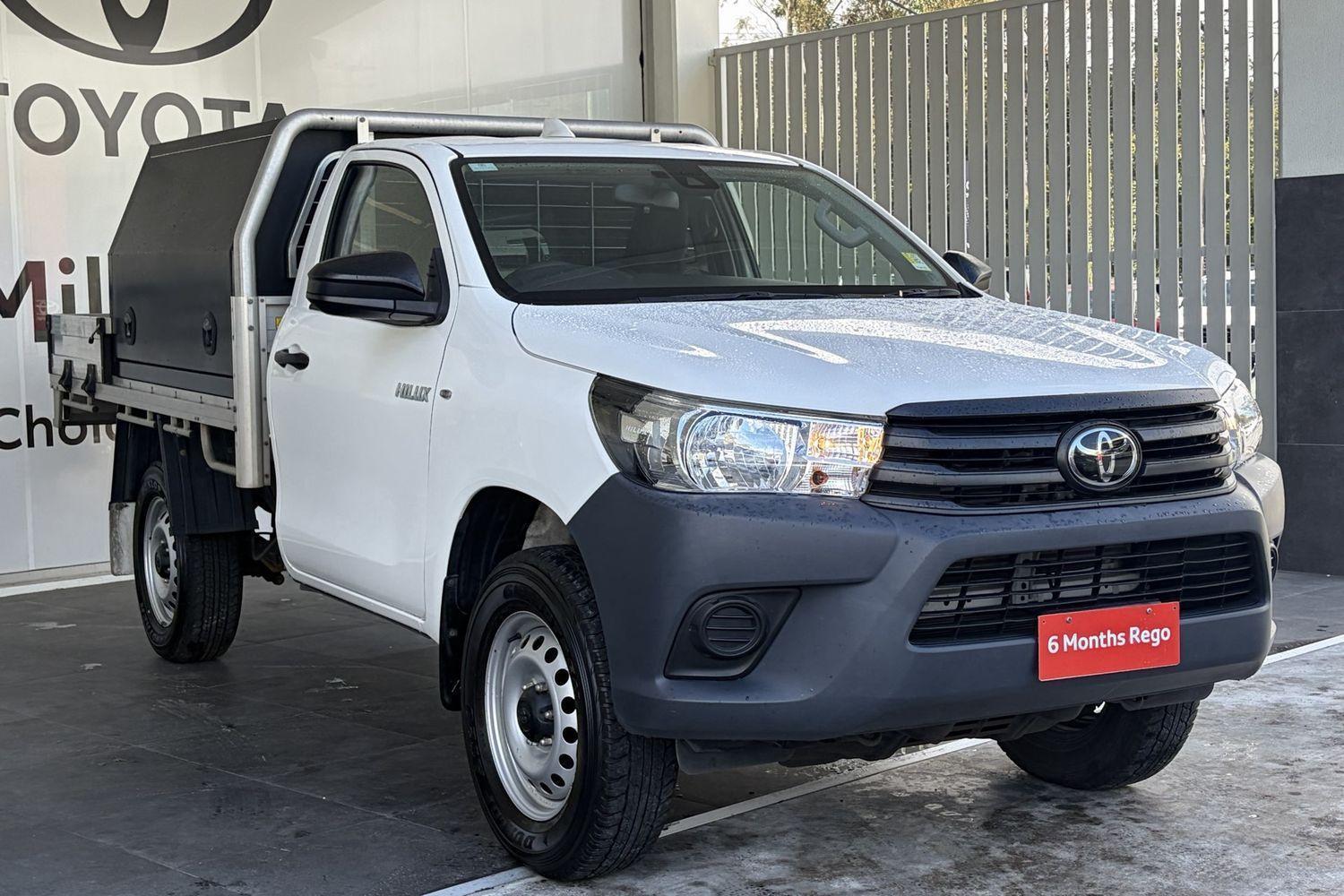2023 Toyota Hilux Workmate in White