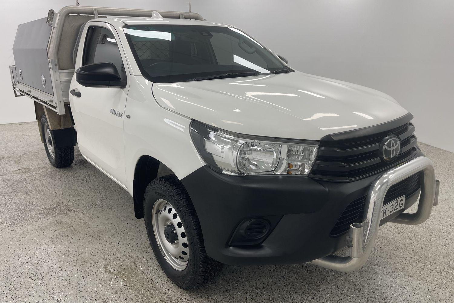 2021 Toyota Hilux Workmate in White
