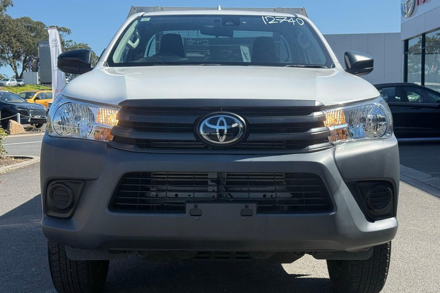 2023 Toyota Hilux Workmate in White