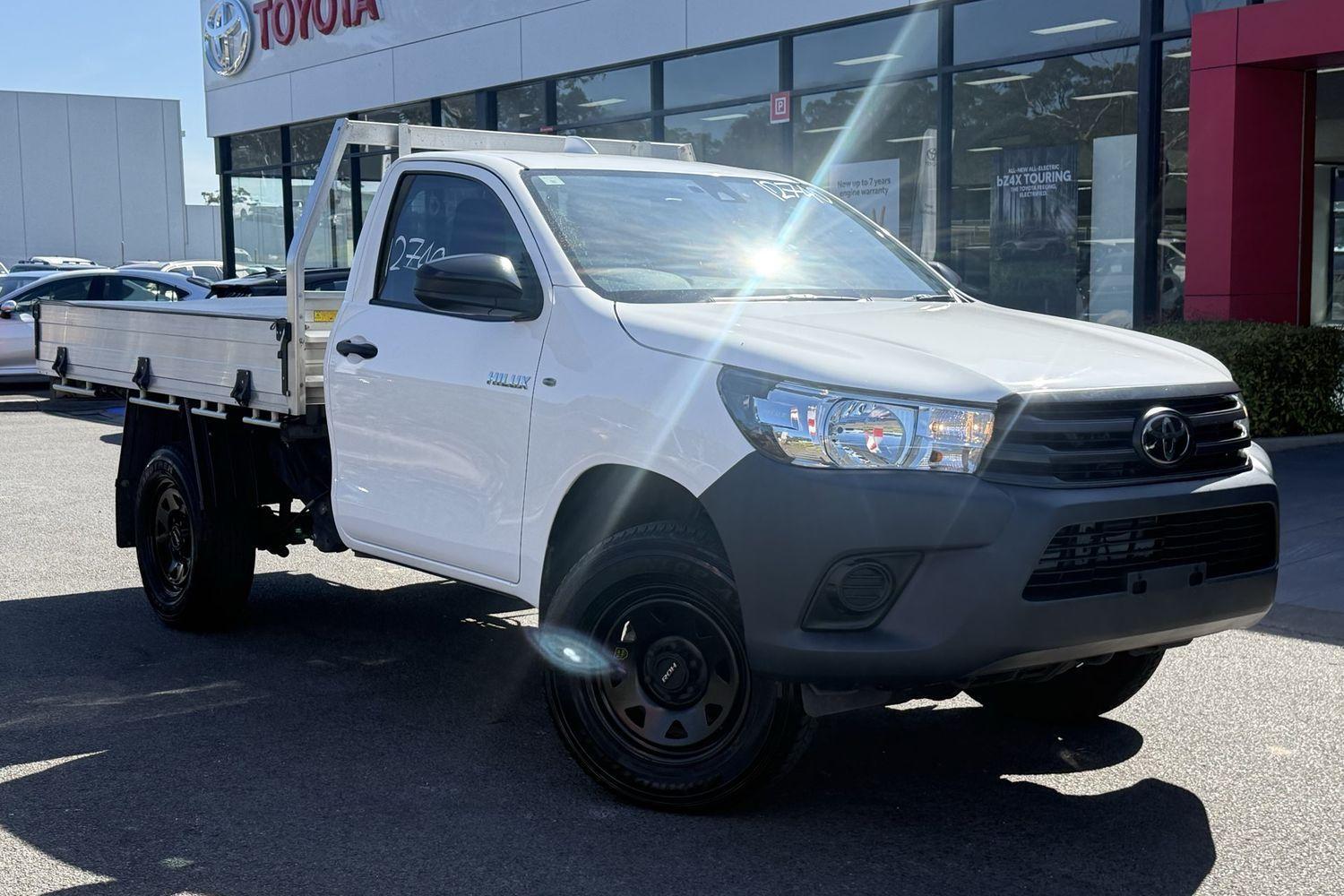 2023 Toyota Hilux Workmate in White