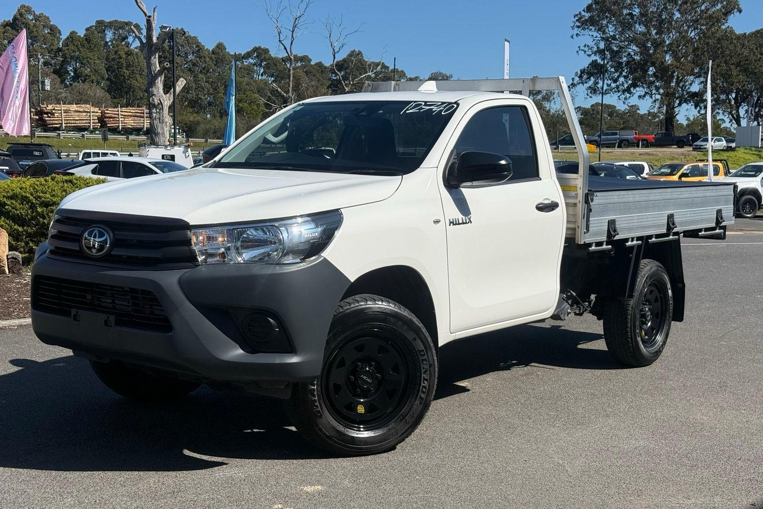2023 Toyota Hilux Workmate in White
