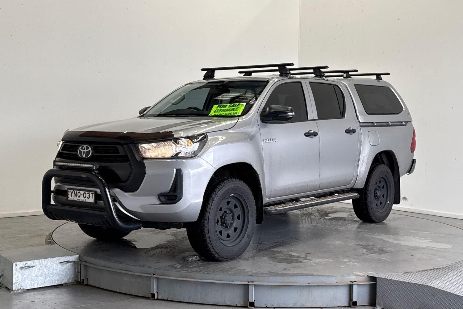 2022 Toyota Hilux Workmate in Silver