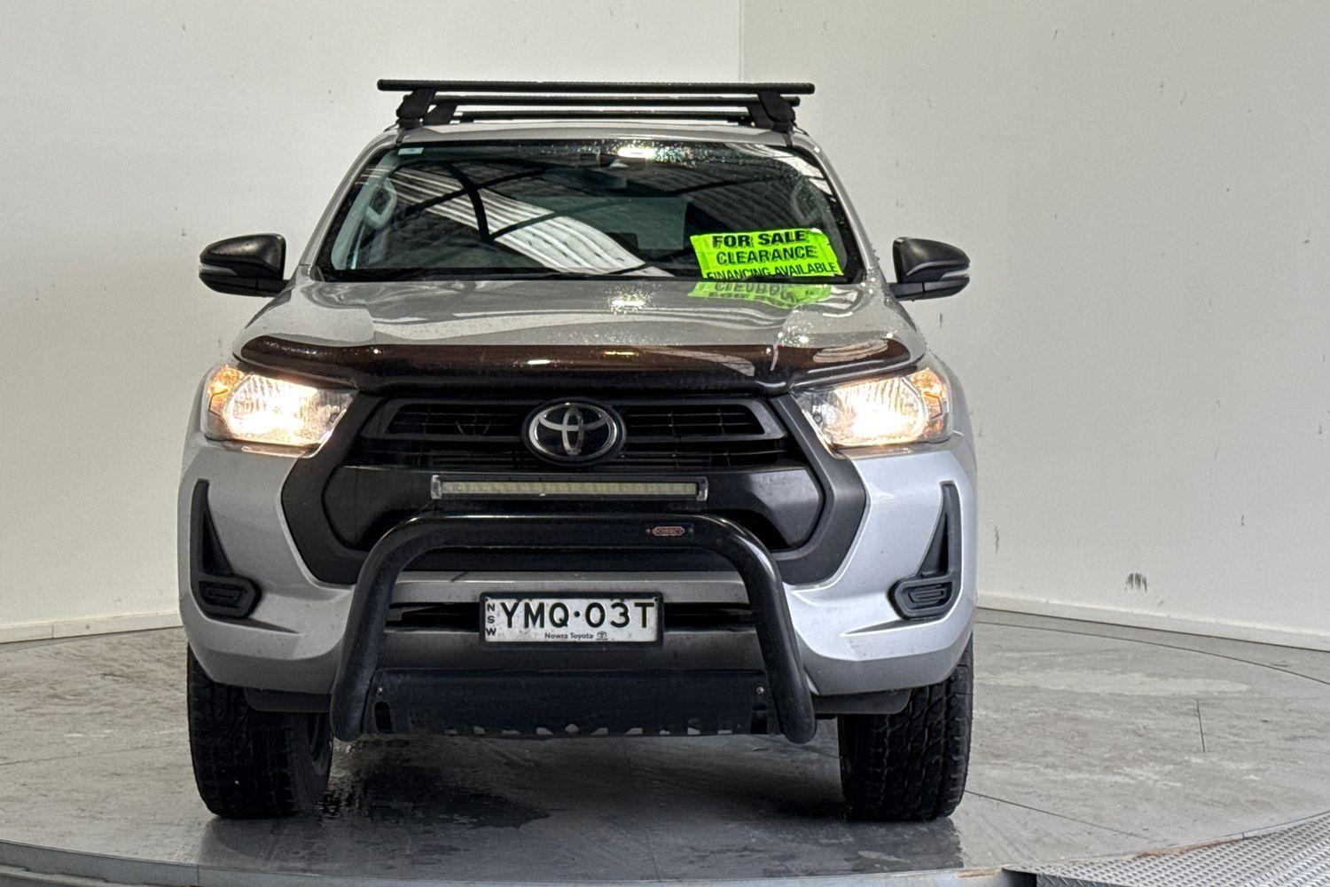 2022 Toyota Hilux Workmate in Silver