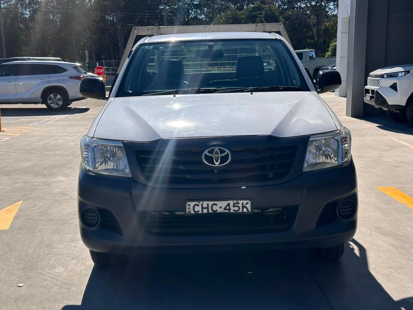 2012 Toyota Hilux Workmate in White